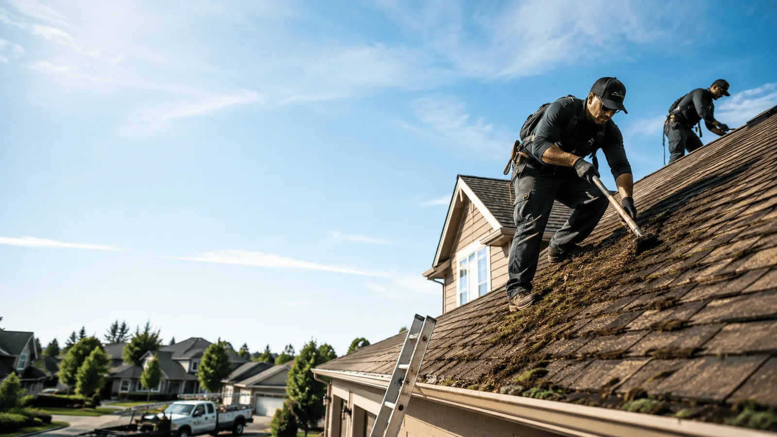 Roof Moss Removal in Grants, NM near me